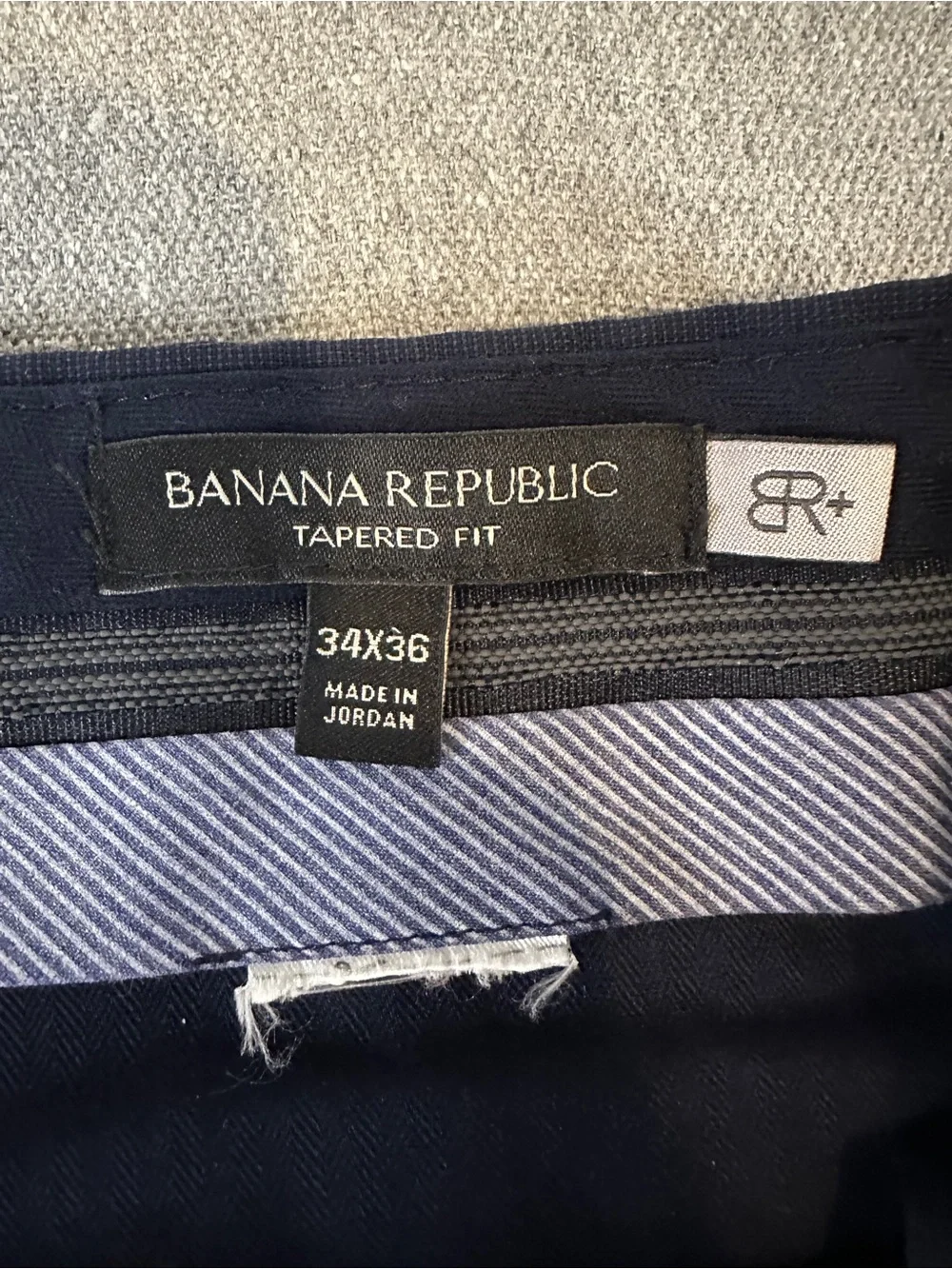 Banana Republic‎ Navy Tapered Fit Dress Pants